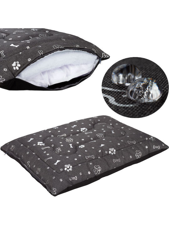 Welsti Cushion Pillow Dog Rectangle Gray 70x50cm