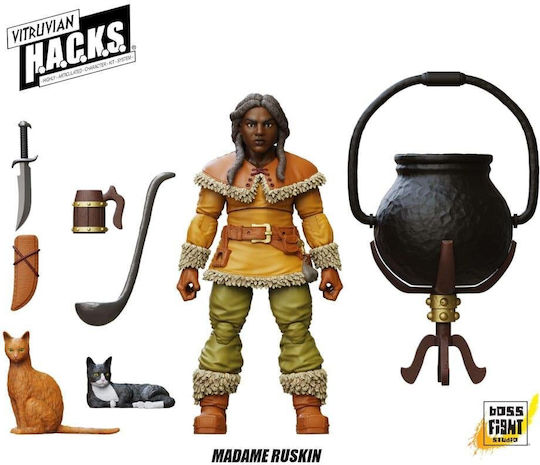 Boss Fight Studio Vitruvian H.a.c.k.s. - Dwarf Tavern Keeper Madame Ruskin Φιγούρα Δράσης