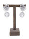 Hochzeit Ohrringe Silber 925 Rsls345