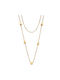 Puppis Necklace from Gold Plated Steel