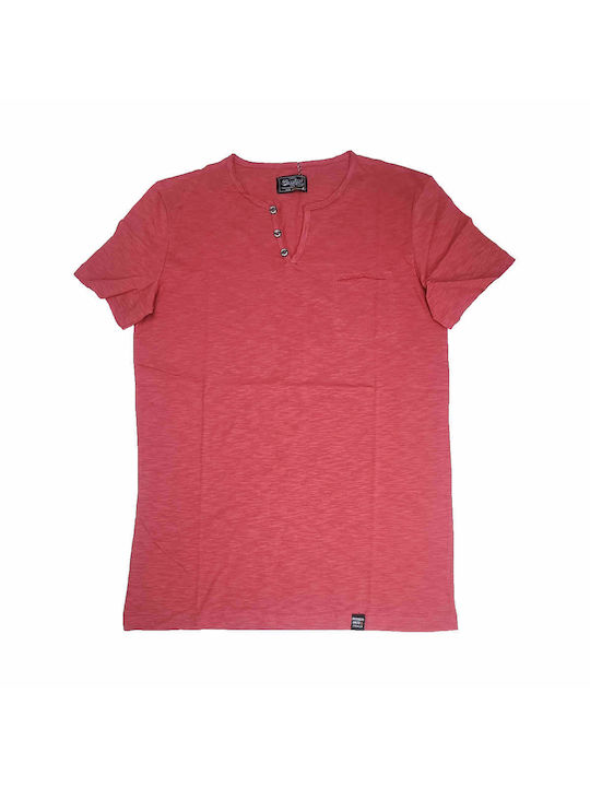 Paco & Co Men's Short Sleeve T-shirt Red