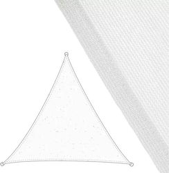 LDK Living Outdoors Triunghiular Umbrela Sail Alb 5x5m LDK Living Outdoors Triunghiular Umbrela Sail Alb 5x5m