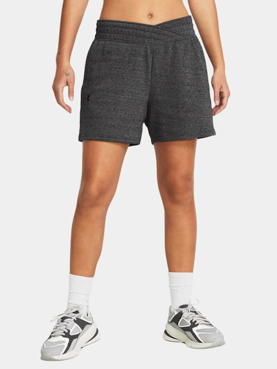 Under Armour Women's Terry Sporty Shorts Gray