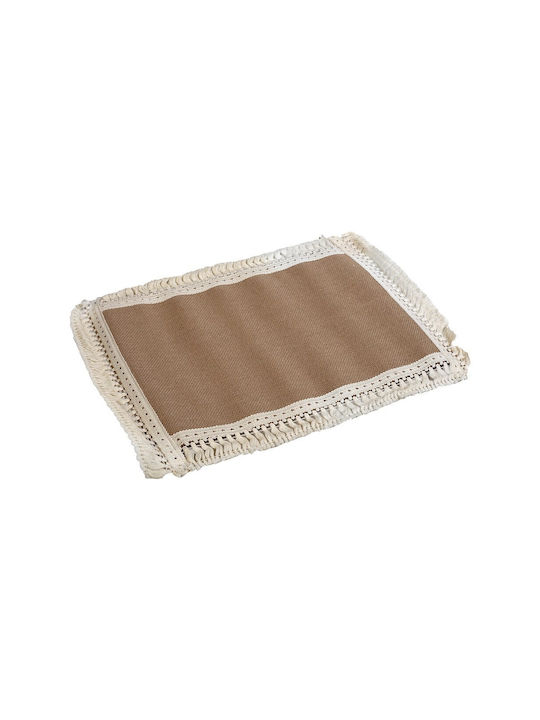 Espiel Platzdeckchen Beige 30cm 6Stück