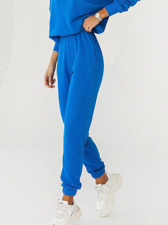 Ivon Damen-Sweatpants-Set Blau