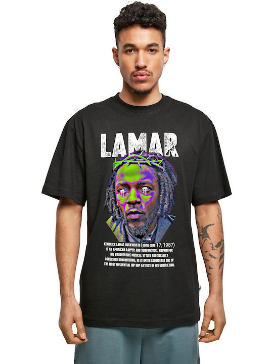 Pop Culture T-shirt Black Lamar