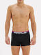 0110936 Herren Boxershorts Black/Purple 1Packung