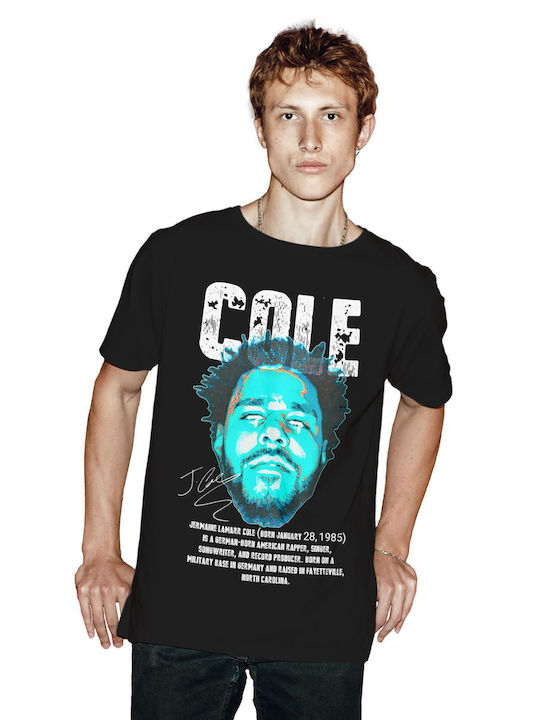 Pop Culture T-shirt Black Cole