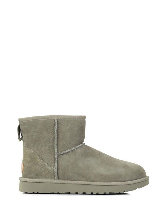 Ugg Australia Classic Mini Ii 1016222 Γυναικεία Μποτάκια Πράσινα