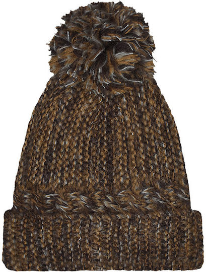 Pom Pom Beanie Feminin Căciulă Tricotat în culoarea Albastru