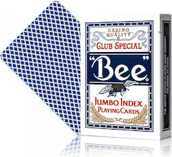 Bee Index Τράπουλα Poker Μπλε