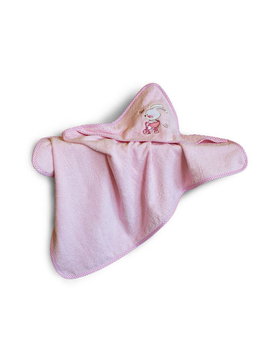 SB Home Baby Bath Towel with Hood 75x75cm