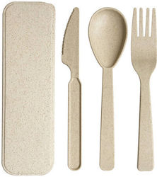 Cooking Utensil Set Beige