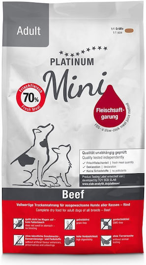 Platinum Pet Food & Care 0.9kg Dry Food for Adult Neutered Small Breed Dogs with Calf and Potatoes