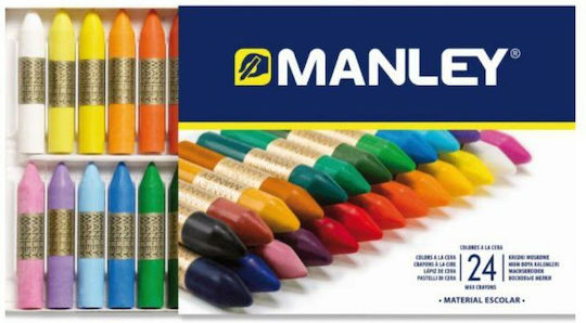 Manley Set von Buntstiften mit 24 Farben