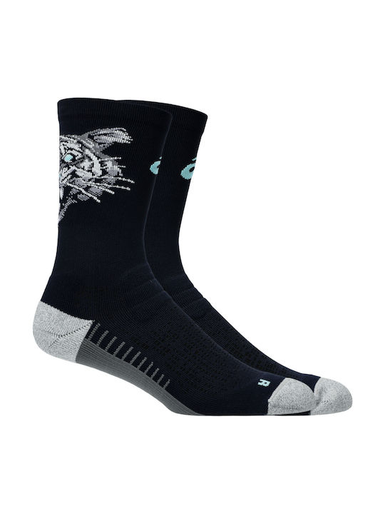 ASICS Fujitrail Running Socks Black 1 Pair