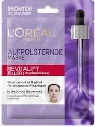 L'Oreal Paris Revitalift Filler Mască Pentru Față Material Cearșaf 28gr
