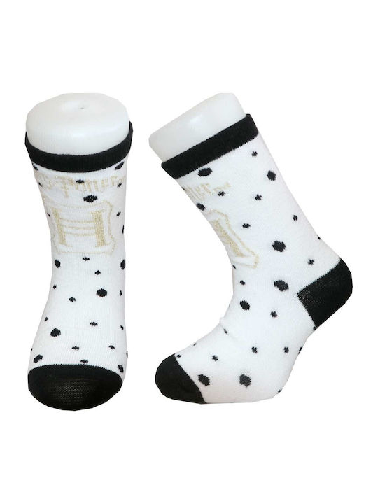 Warner Bros Kids' Socks Knee-High Harry Potter White