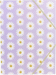 Elastic File Folder Flowers 111781