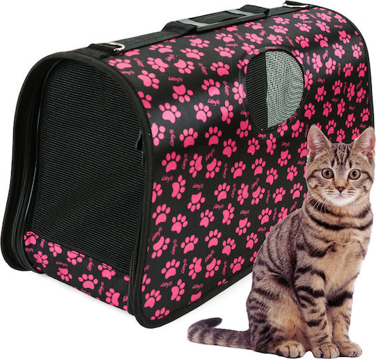 Geantă pentru transport câine / pisici Neagră M53xL30xA21cm.