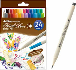 Artline Markere Multicolor 1mm Set 24buc