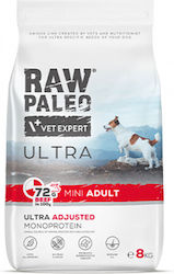 Raw Paleo 8kg Dry Food Grain-Free & Gluten-Free for Adult Small Breed Dogs with Beef