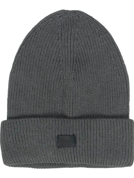 Beanie Beanie Knitted in Gray color