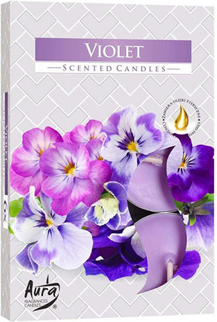 Bispol Tealights With Aroma 6 Pieces Bispol Tealights With Aroma 6 Pieces
