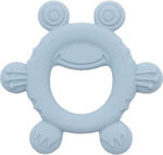 Queen Mother Teether made of Silicone Blue 1pcs