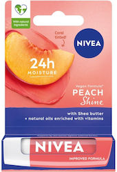 Nivea Peach Shine Lip Balm Peach Shine 4.8gr
