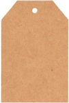 Kraft Paper Tags 4x6cm 50 Pieces