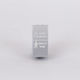 Eurolamp Wall Push Button Silver 152-20216