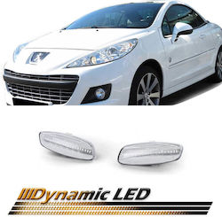 Carner Blitzlicht LED für Citroen C3 / C4 / C5 / DS4 Peugeot 207 / 308 2Stück