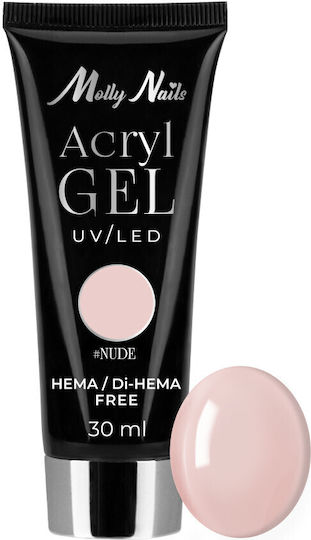 Molly Lac Gel Νυχιών Ροζ 30ml