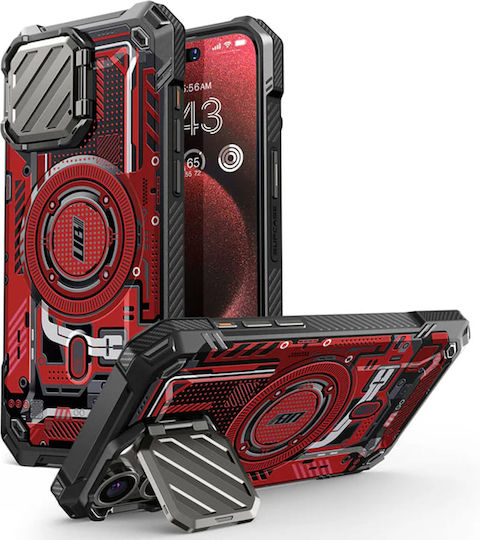Supcase Unicorn Beetle Xt Magsafe Back Cover Σιλικόνης Κόκκινο (iPhone 15 Pro Max)
