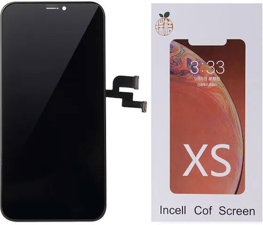 O ecran cu Mecanism Tactil pentru iPhone XS (Negru)