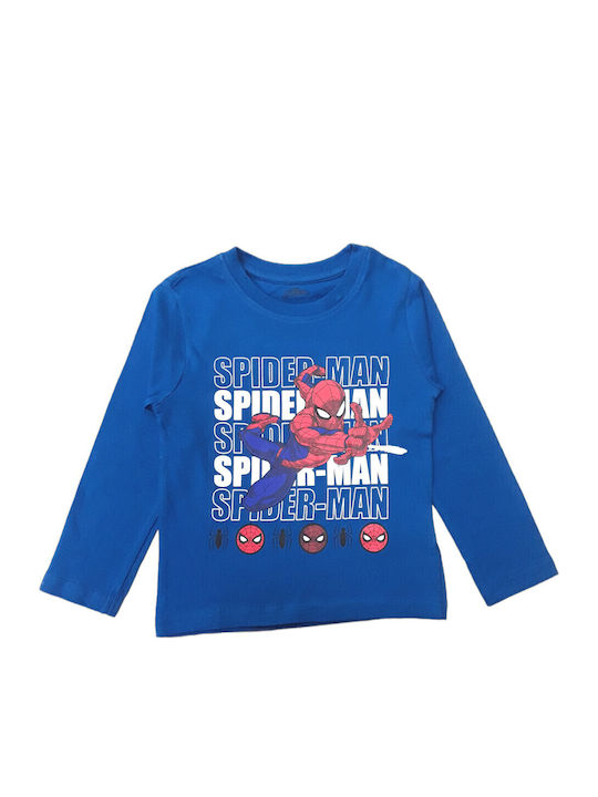 Детска блуза Blue Spiderman Spiderman