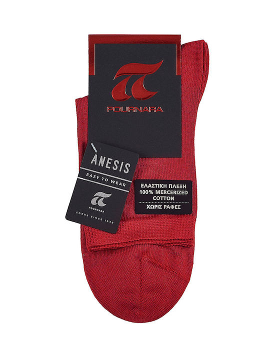 Pournara Women's Socks Red