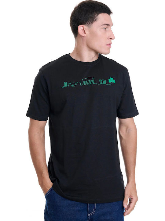 ΚΑΕ Παναθηναϊκός T-shirt Μαυρο