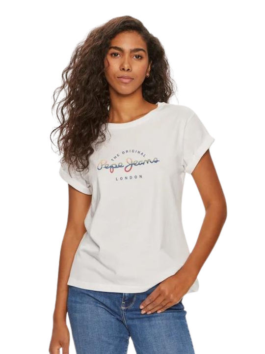 Pepe Jeans Women's T-shirt White