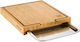 Rectangular Wooden Chopping Board Gray 39x30cm