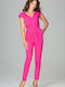 Lenitif Women's One-piece Suit Pink