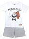 Paw Patrol Kids' Pajamas Summer Cotton White Grey