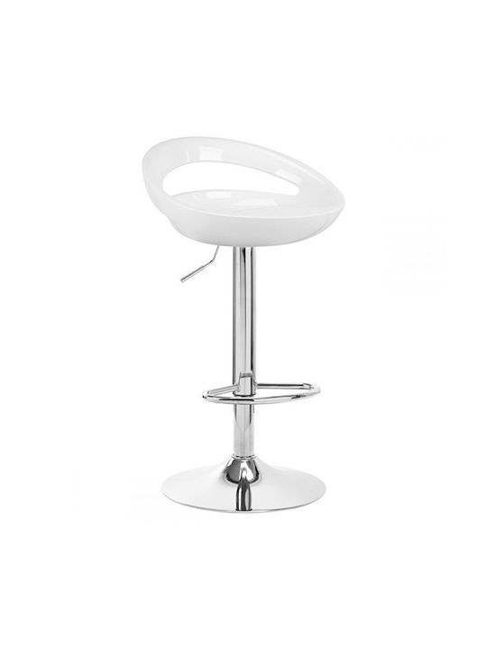 Stool Bar with Adjustable Height White