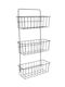 Uncle George Wall Mounted Bathroom Shelf Metallic 24x10x51cm Black
