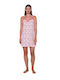 Vamp Summer Women's Nightdress Coral