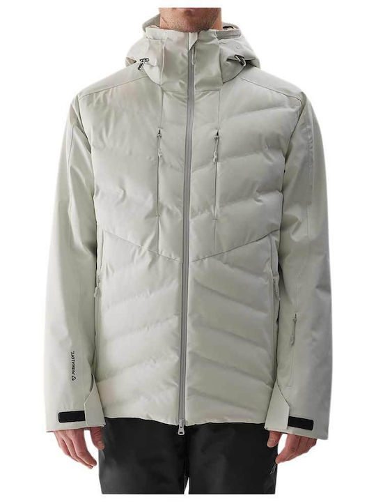 4F Herren Jacke Lässig Gray