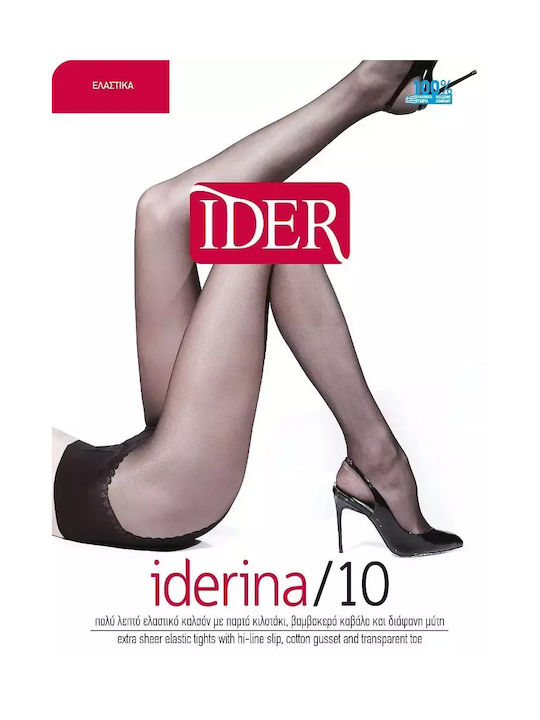 IDER Women's Pantyhose Sheer 10 Den Beige