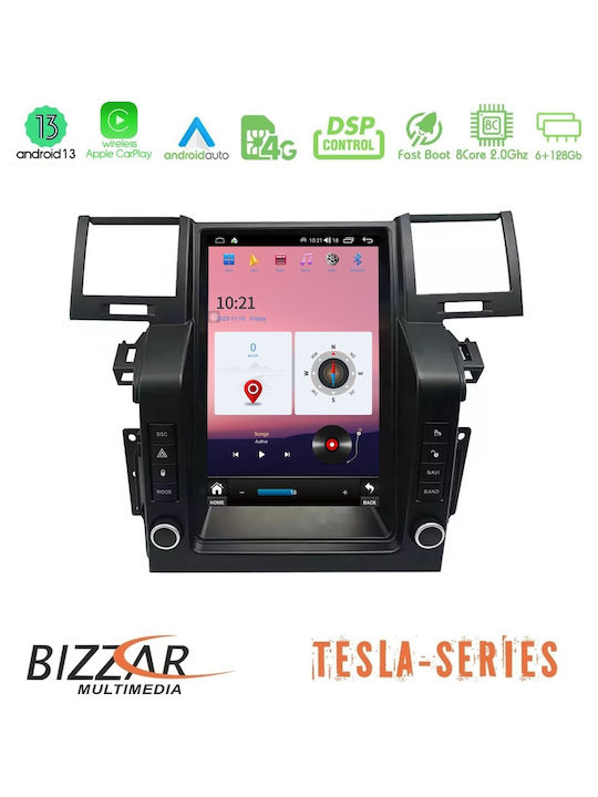Bizzar Автомобилна Аудио Система (Блутут/USB/WiFi/GPS/Apple-Carplay/Android-Auto) с Тъчскрийн 12.1"