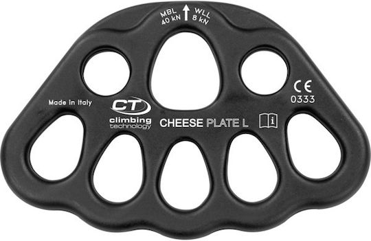 Climbing Technology CT-2A63705XZCT0001_1 Rettungsplatte Schwarz